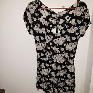 Florar Backless Romper